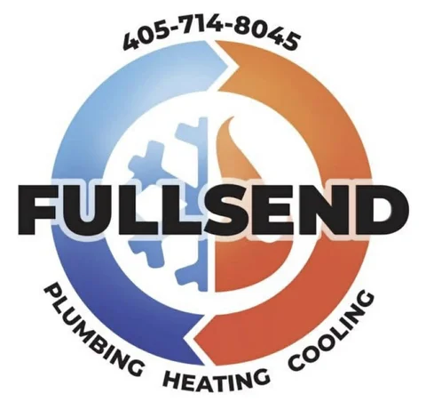Full Send Plumbing, Heating and Cooling logo - Upward Bound Media client