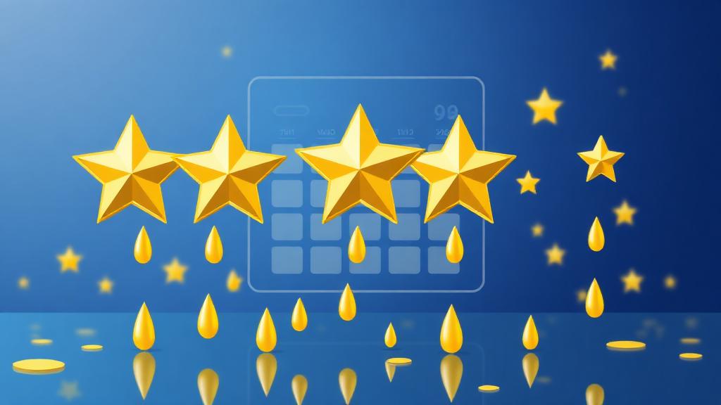 Google reviews timeline showing consistent review growth over months