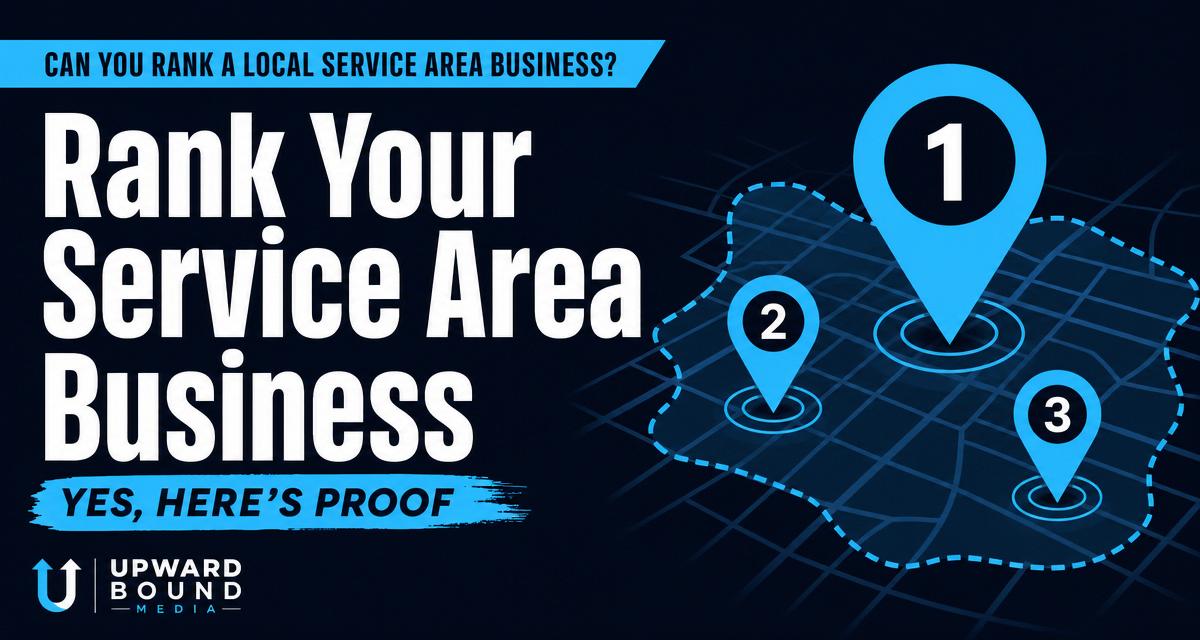 Can You Rank a Local Service Area Business? Yes, Here's Proof